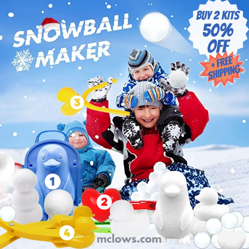 Mclows The Original SnowBuddy Snowball Kit