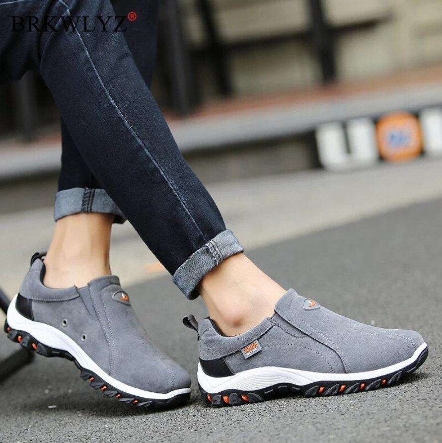 Men's Orthopedic Walking Shoes, Comfortable Anti-slip Sneakers