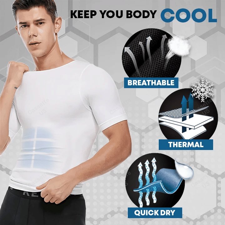 MEN’S SHAPER COOLING T-SHIRT