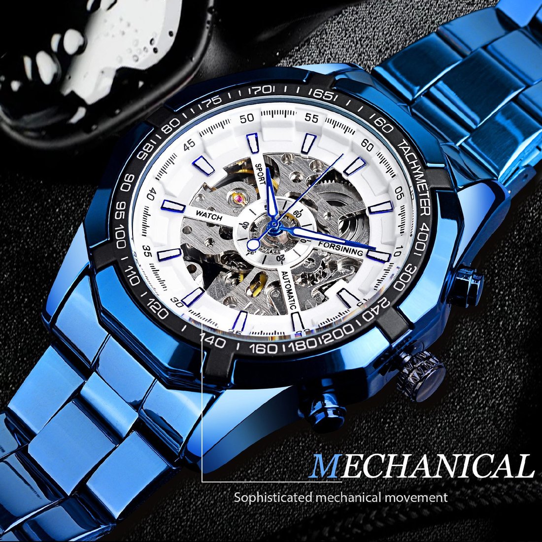 Men's Skeleton Watch