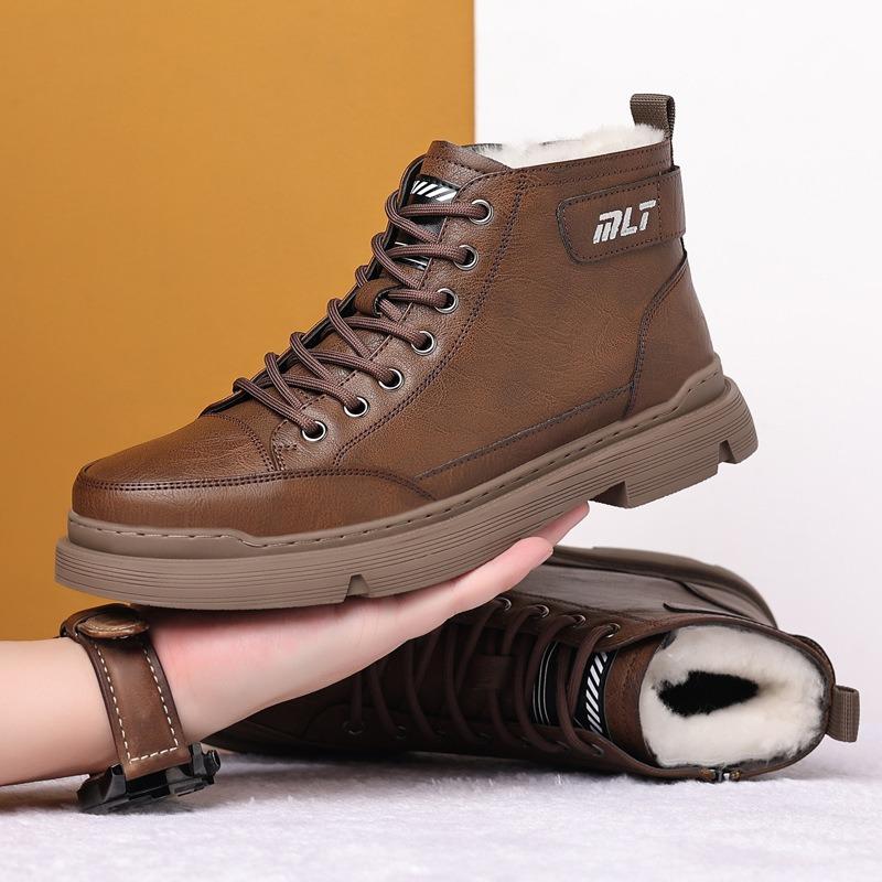 Men's Winter Casual Men's Non-slip Fur Snow Boots