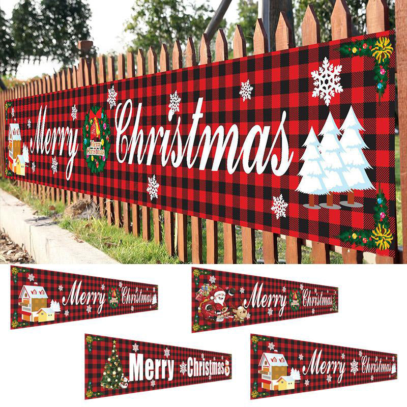 Merry Christmas Decoration Banner