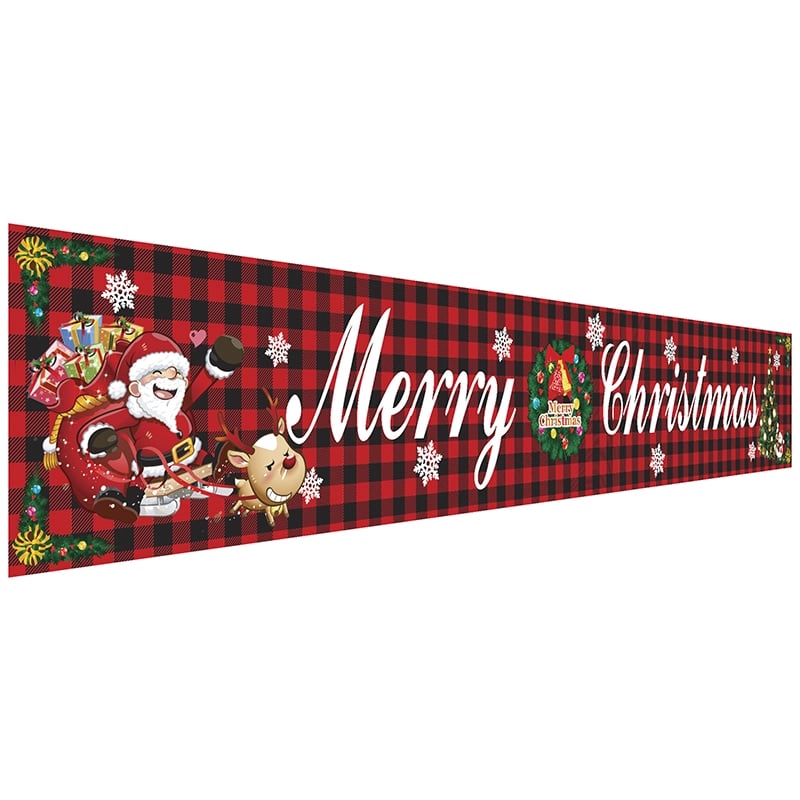 Merry Christmas Decoration Banner