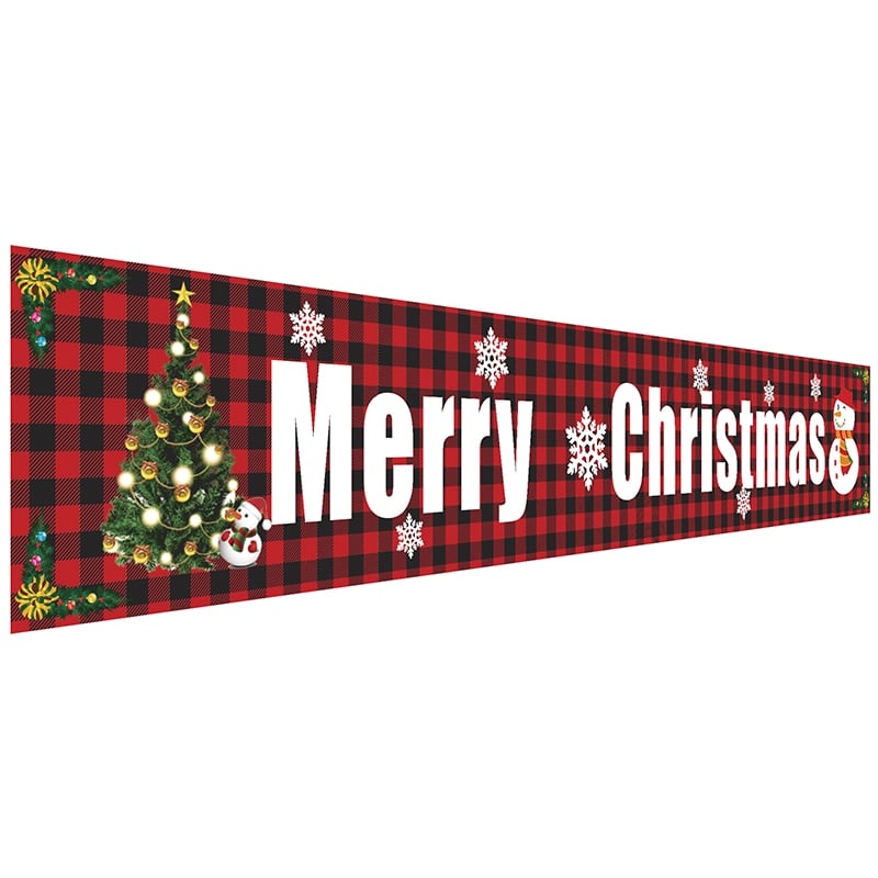 Merry Christmas Decoration Banner