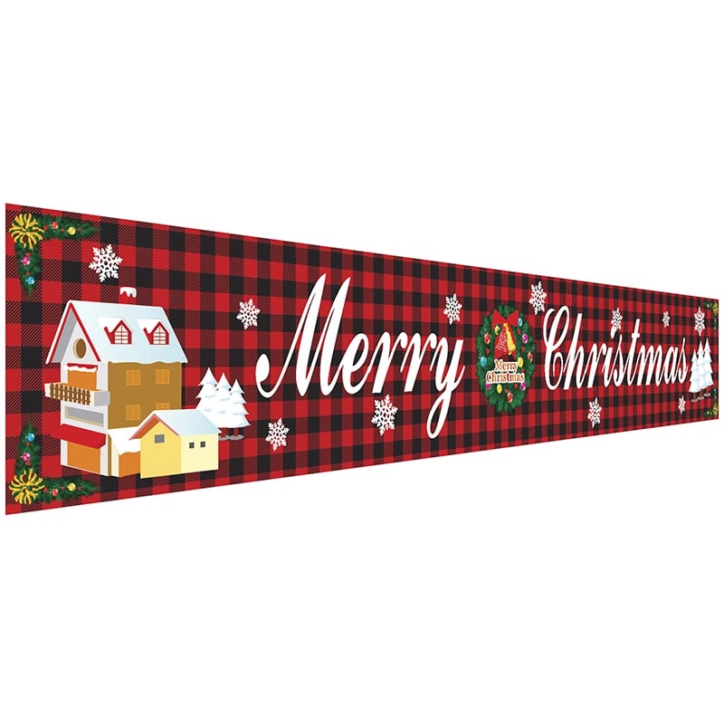 Merry Christmas Decoration Banner