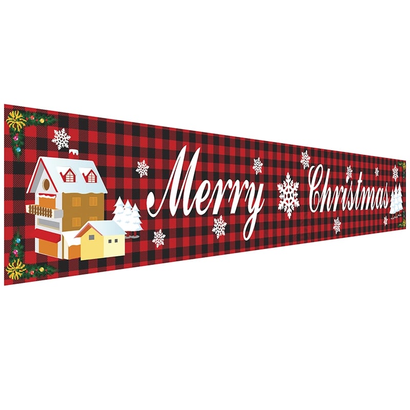 Merry Christmas Decoration Banner