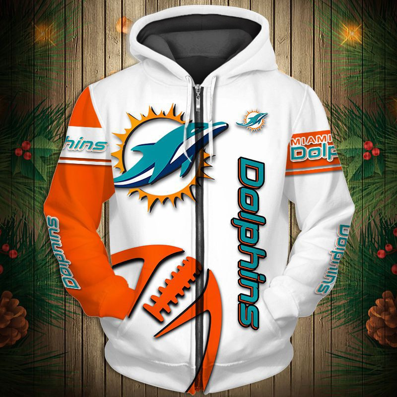 MIAMI DOLPHINS 2022 NEW 3D GRAPHIC HOODIE