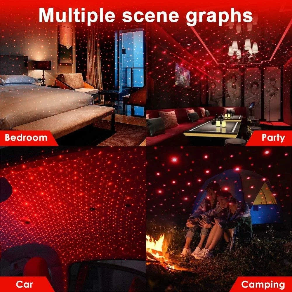 Mini Led Projection Lamp Star Night