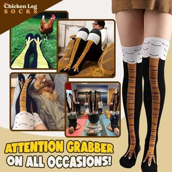 Miracharm Chick'nKick - Chicken Legs Socks