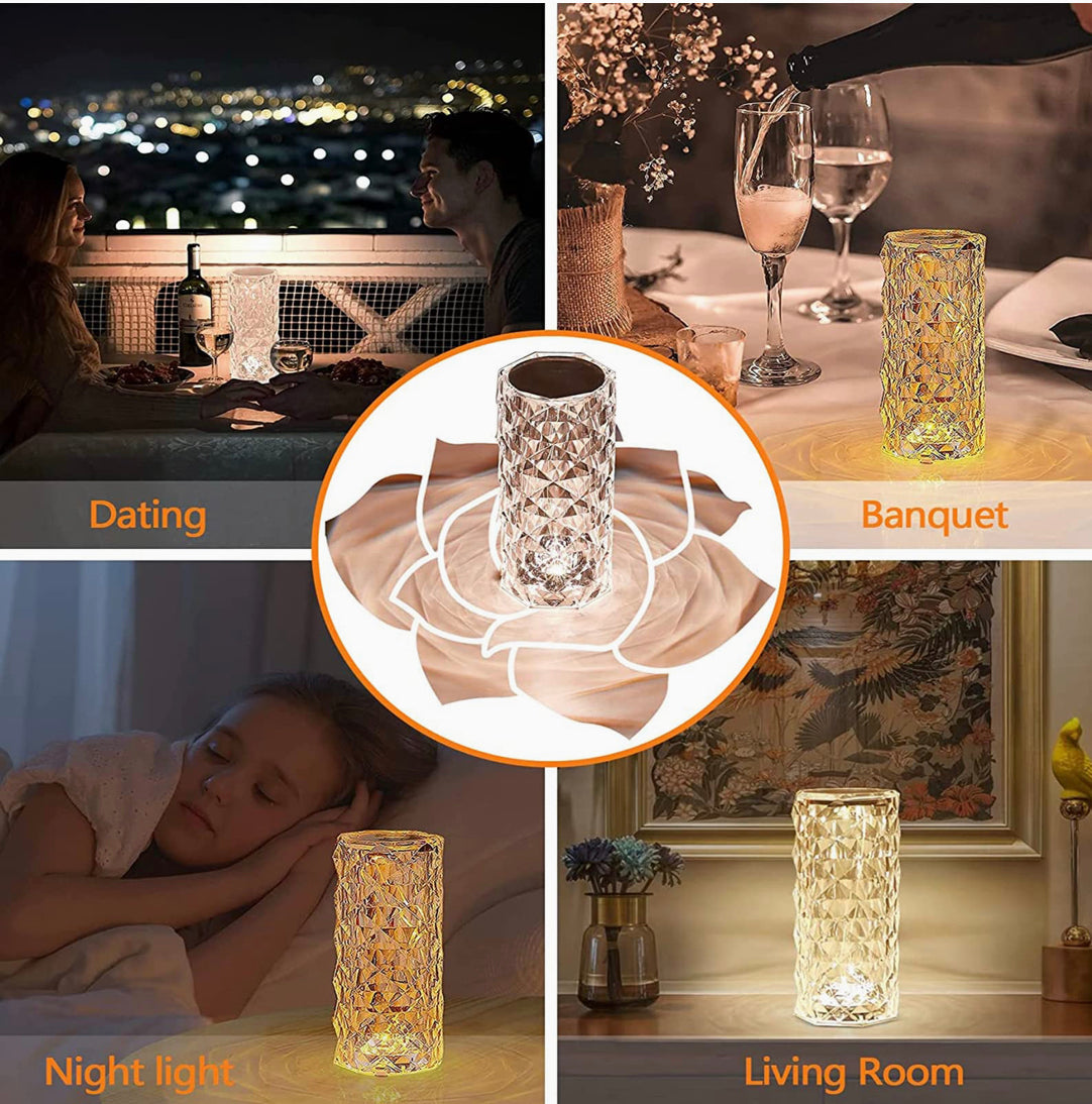 Moodlight Crystal Lamp