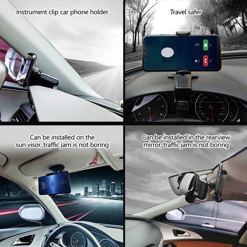 Multifunctional Car Dashboard Mobile Phone Holder - BUY 2 GET 1 FREE