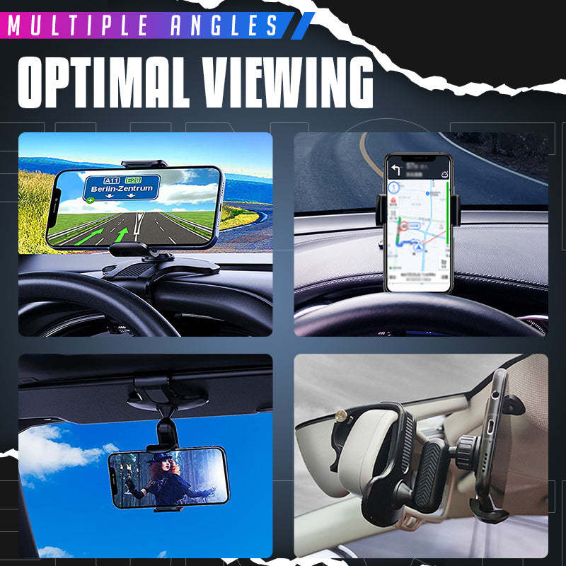 MULTIFUNCTIONAL CAR DASHBOARD MOBILE PHONE HOLDER