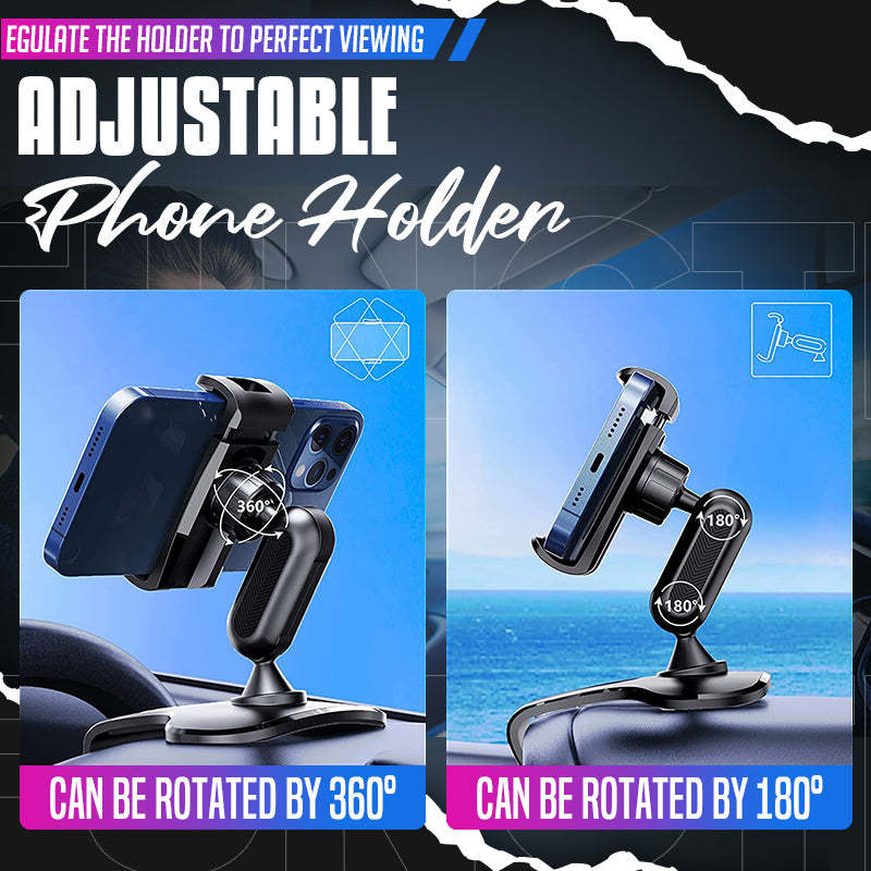 MULTIFUNCTIONAL CAR DASHBOARD MOBILE PHONE HOLDER