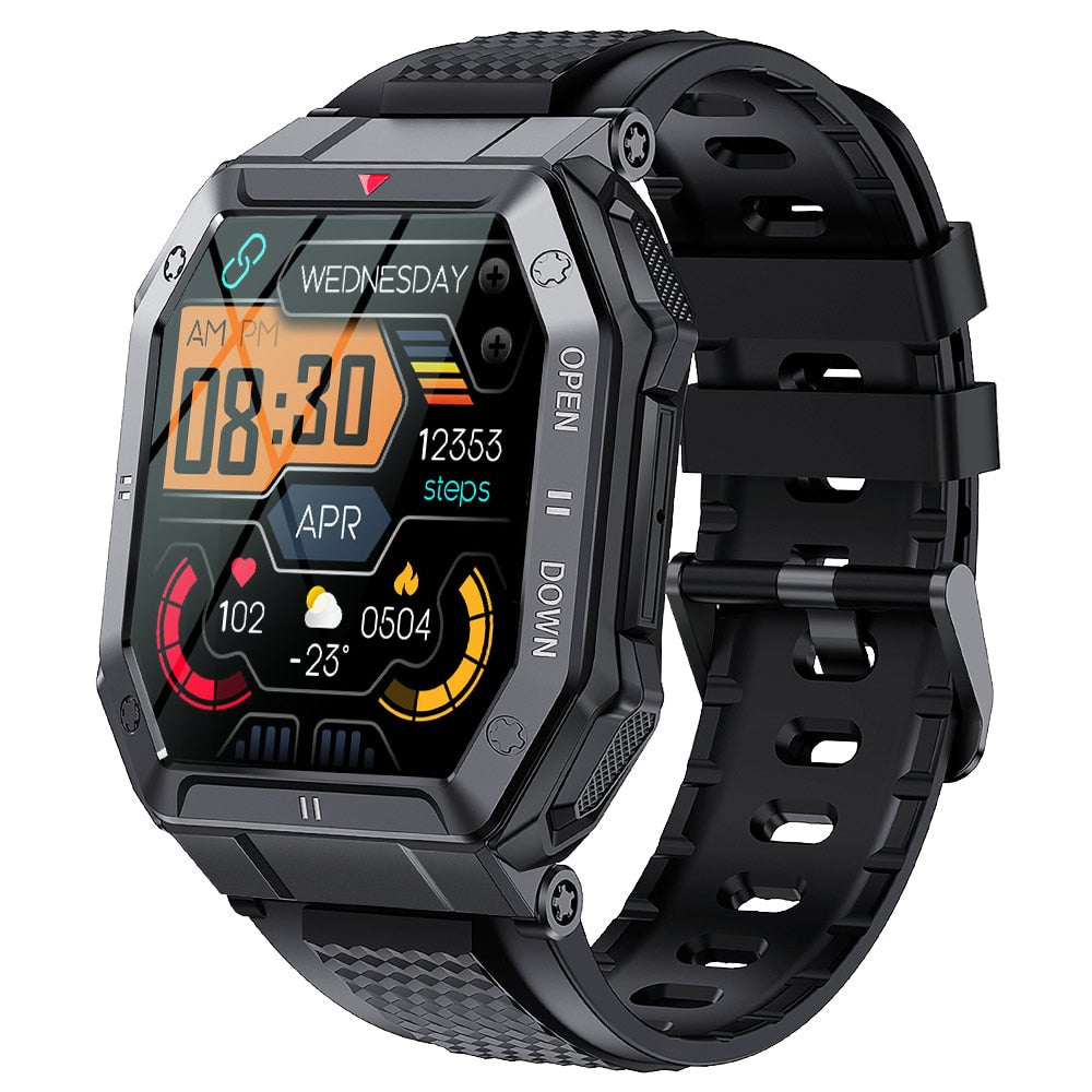 NEKTOM Waterproof Heart Rate Sport Swimming Smart Watch KE1