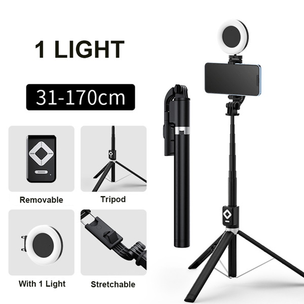 New 6 in 1 Bluetooth Selfie Stick