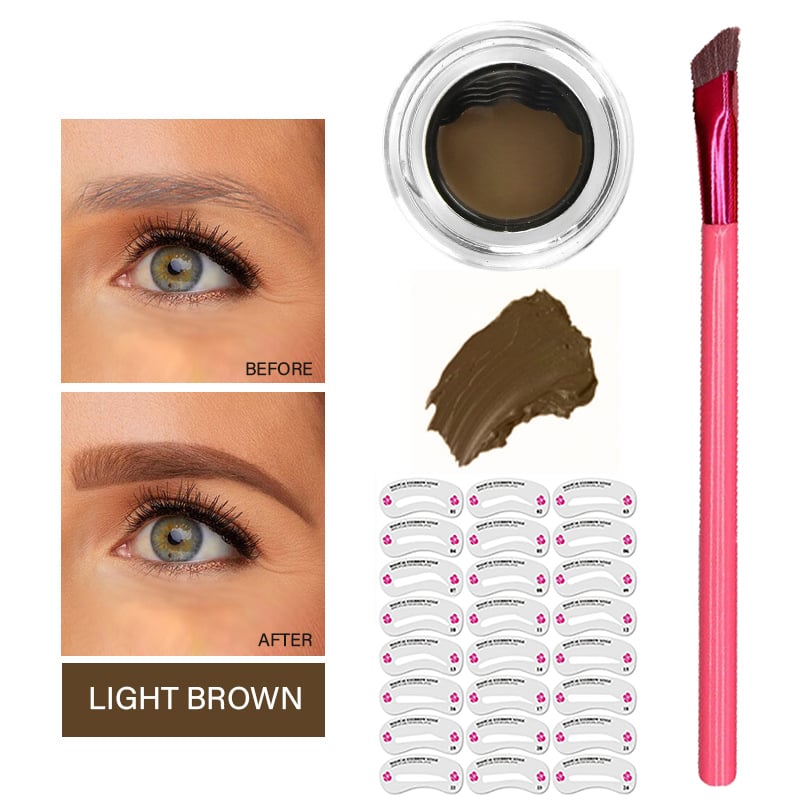 New upgrade Realistic eyebrow brush for drawing brows similar to 3D natural real hair