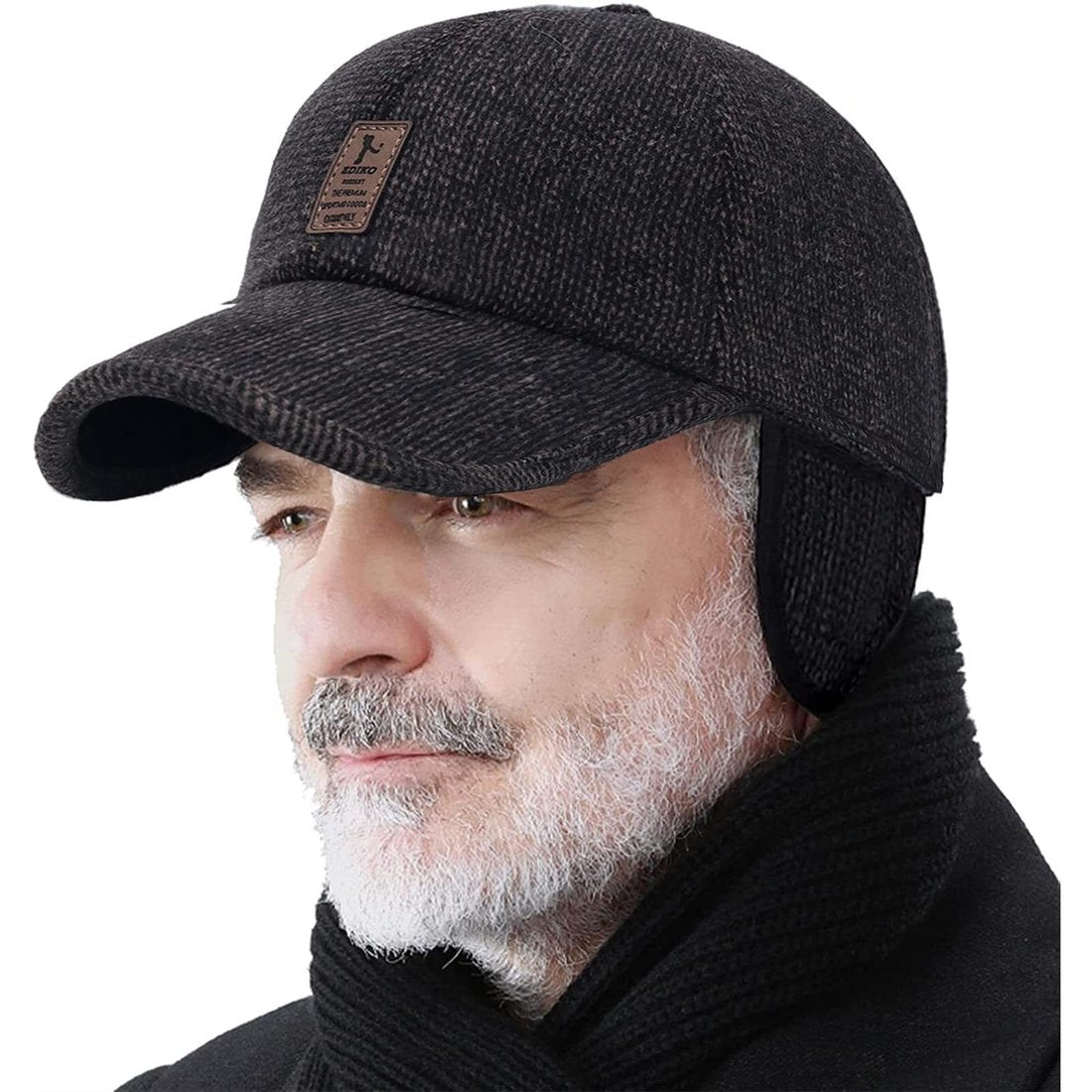 NEW YEAR 2023 SALE 49% OFF Men's Winter Baseball Cap - With Ear Muffs, Adjustable, thickened and warm