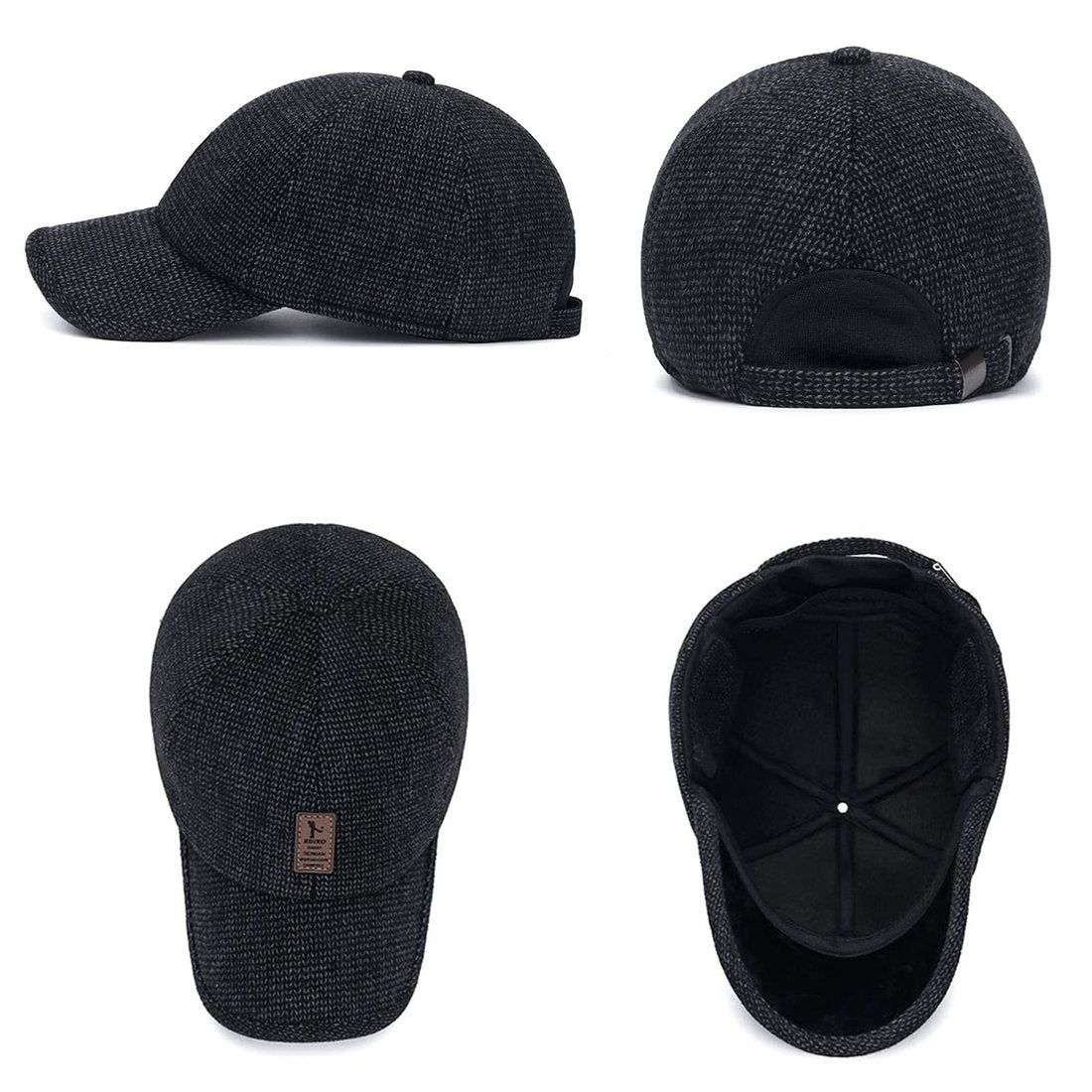 NEW YEAR 2023 SALE 49% OFF Men's Winter Baseball Cap - With Ear Muffs, Adjustable, thickened and warm