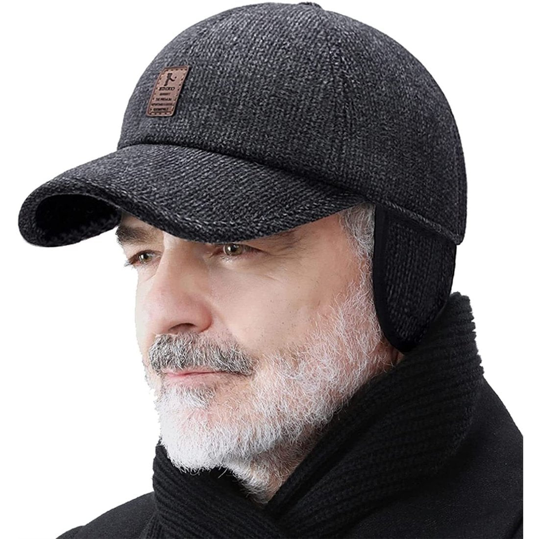 NEW YEAR 2023 SALE 49% OFF Men's Winter Baseball Cap - With Ear Muffs, Adjustable, thickened and warm