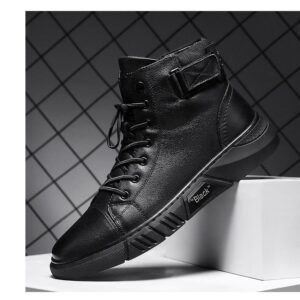 Pennyew Italian high-top casual Martin leather boots