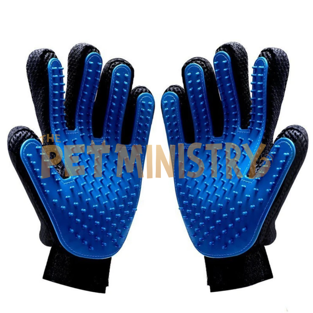 Pet Ministry Fur Buster - Pet Grooming Gloves