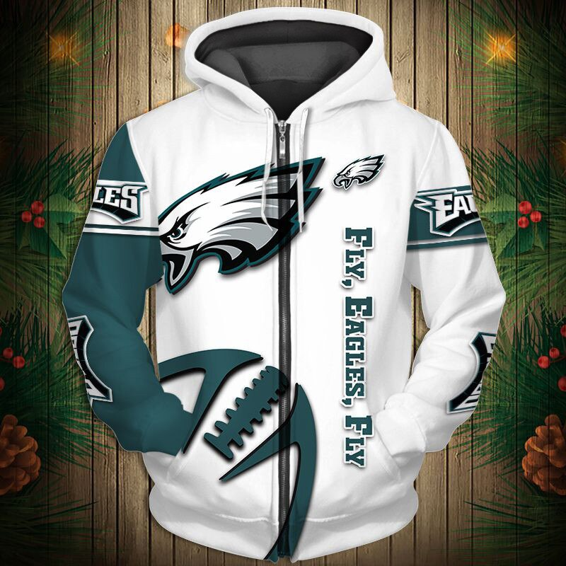 PHILADELPHIA EAGLES 2022 NEW 3D GRAPHIC HOODIE