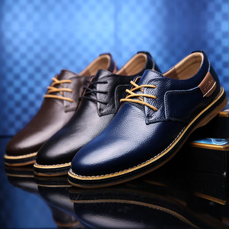 Piqûre Leather Dress Shoes