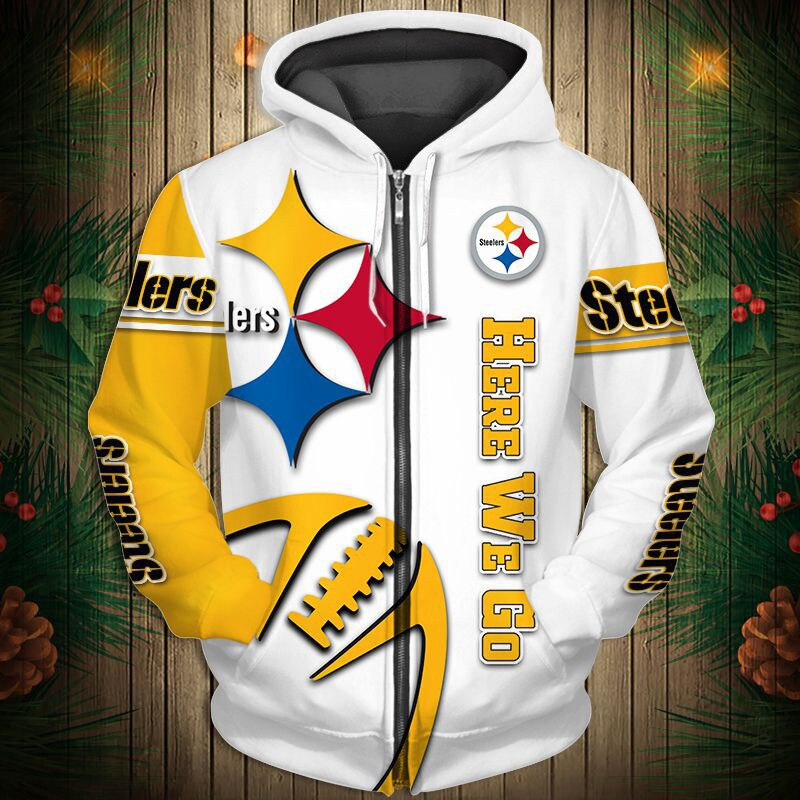 PITTSBURGH STEELERS 2022 NEW 3D GRAPHIC HOODIE