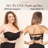 Plus size Sexy Strapless Invisible Push Up Bra