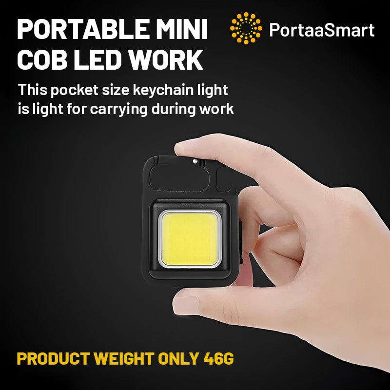 PortaaSmart – Cob Keychain Work Light (New Year Sale- 49% OFF)