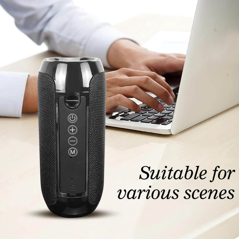 Portable Hifi Wireless Speaker Waterproof USB Bluetooth-compatible