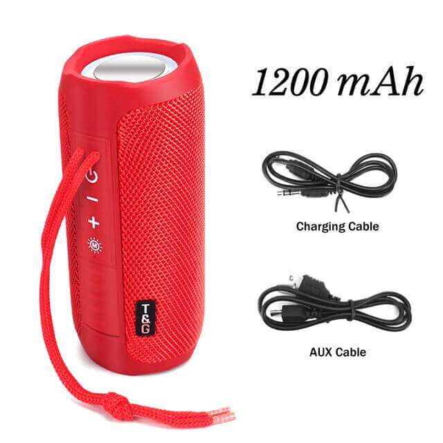 Portable Hifi Wireless Speaker Waterproof USB Bluetooth-compatible