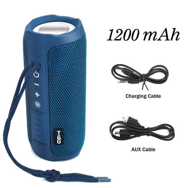 Portable Hifi Wireless Speaker Waterproof USB Bluetooth-compatible