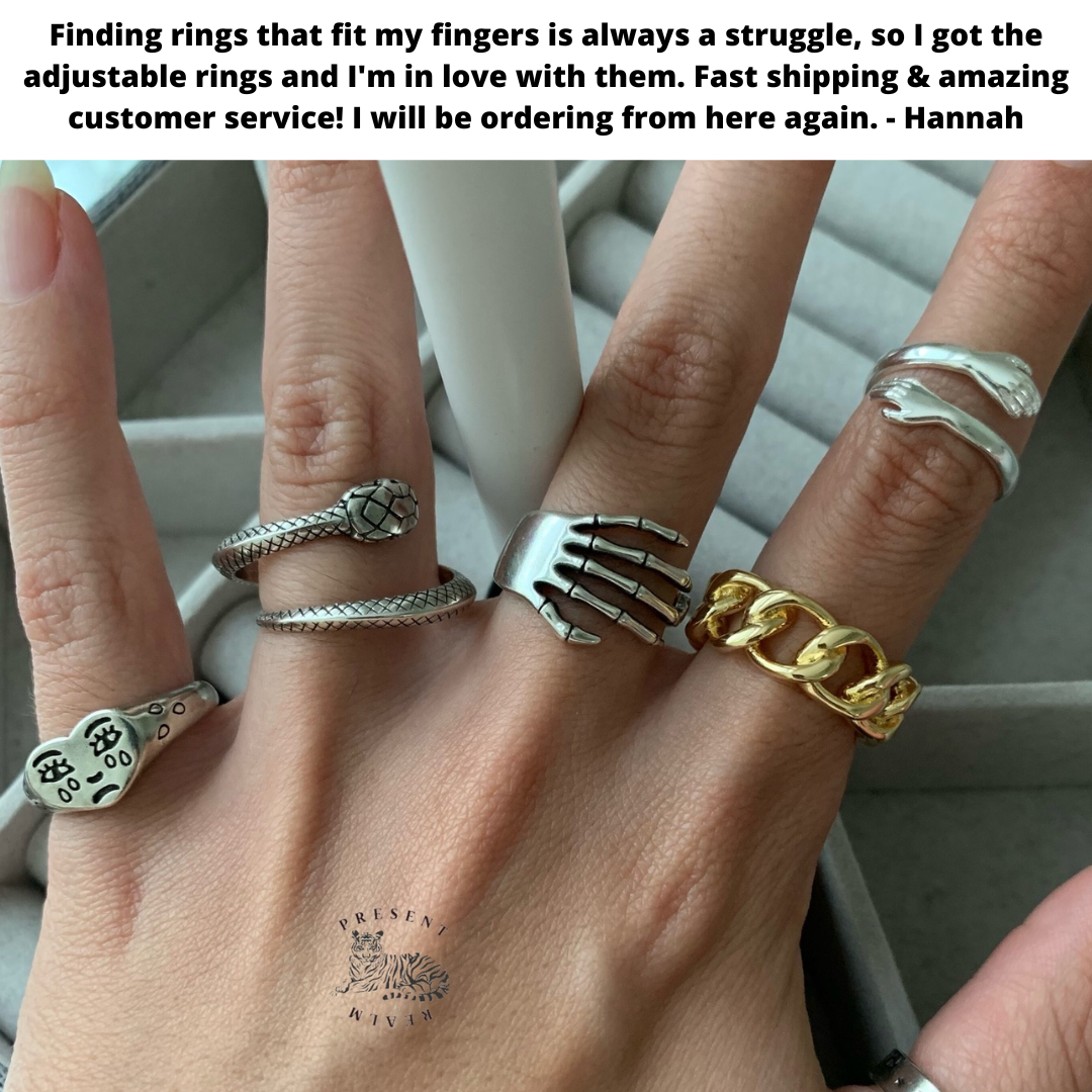 Present Realm Adjustable Rings