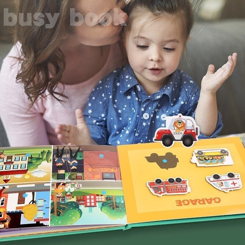 Quiet Book for Kids to Develop Learning Skills