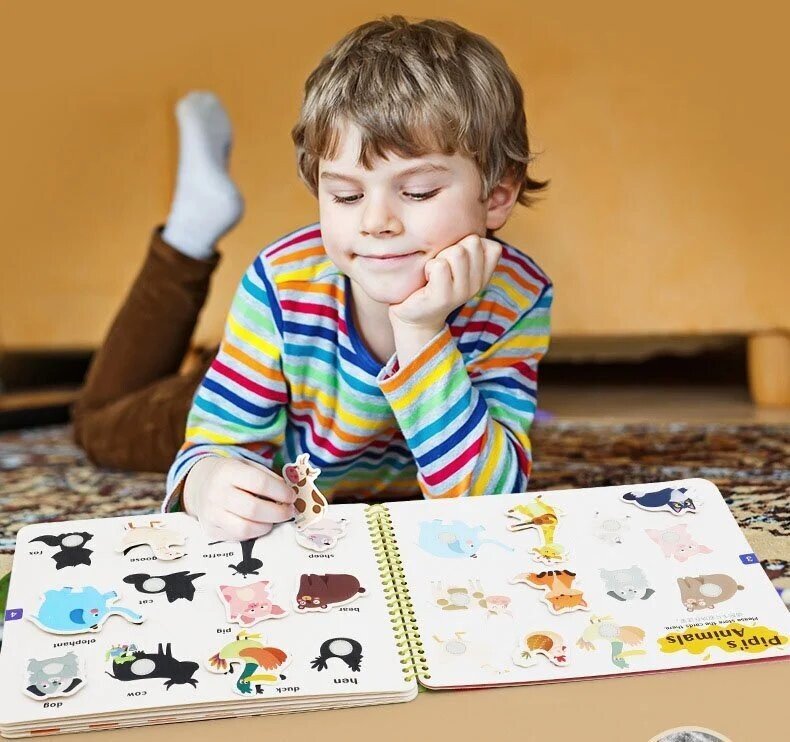 Quiet Book for Kids to Develop Learning Skills