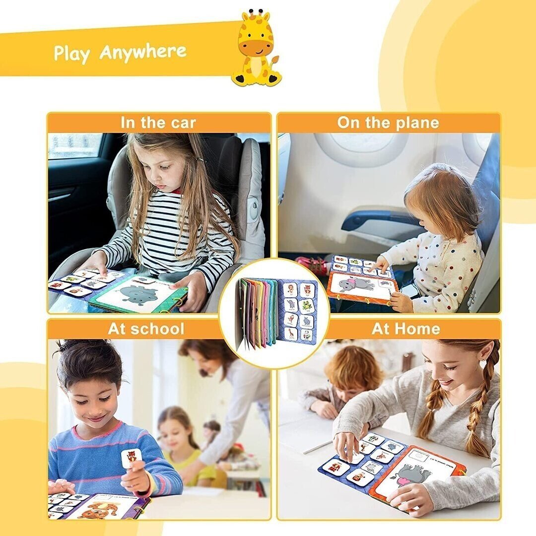 Quiet Book for Kids to Develop Learning Skills