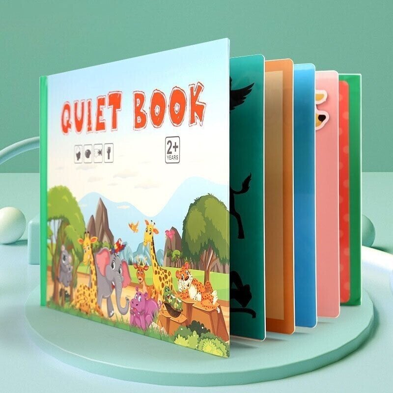 Quiet Book for Kids to Develop Learning Skills