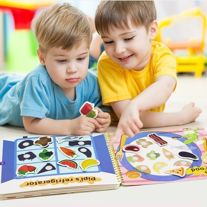 Quiet Book for Kids to Develop Learning Skills