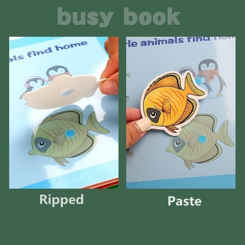 Quiet Book for Kids to Develop Learning Skills