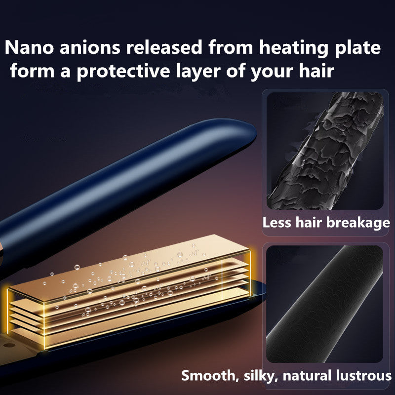 Ququking New Negative Ionic Flat Iron Hair Straightener