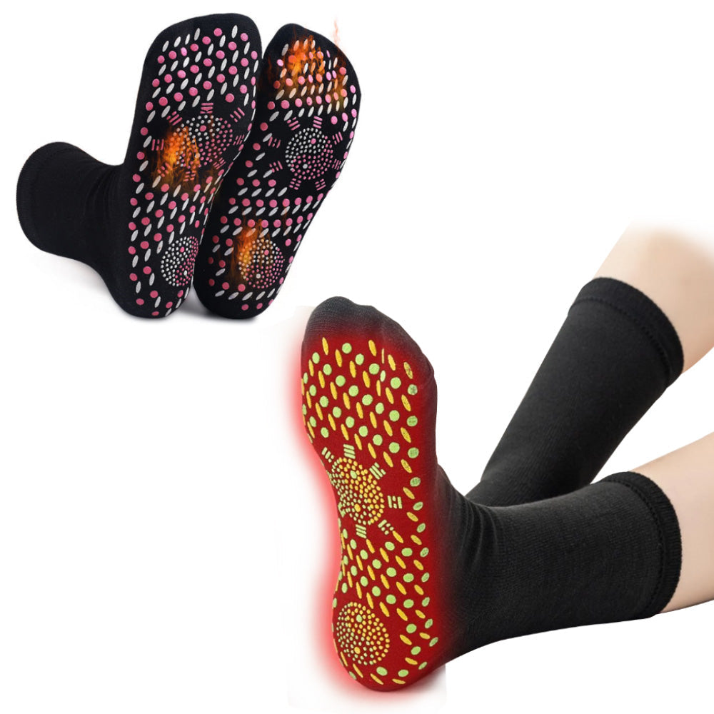 Renewskin Tourmaline Thermal Circulation Self-heating Shaping Socks