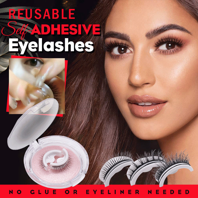 Reusable Self-Adhesive Eyelashes (BUY 1 GET 1 FREE)