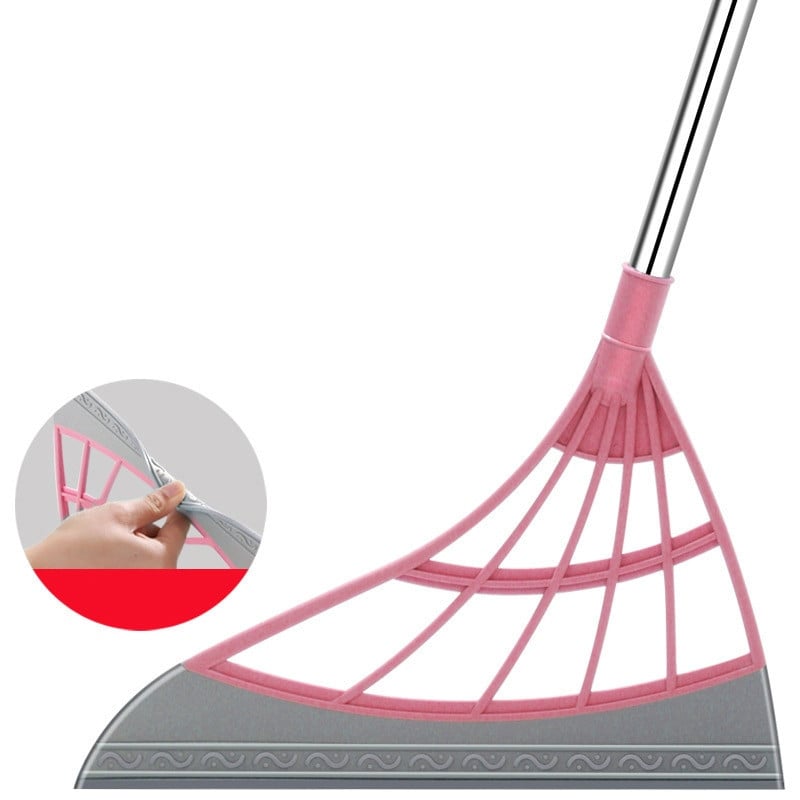 Rise Bear Multifunction Magic Rubber Broom Sweeper Easily Floor Wiper Squeegee For Floor Cleaning Squeegee Sweeping Brush Pet Hair