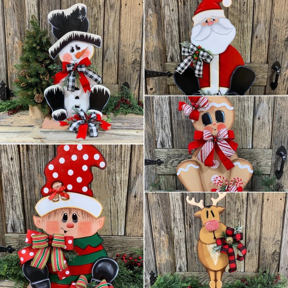 Roslidyaty Wooden Christmas Decoration