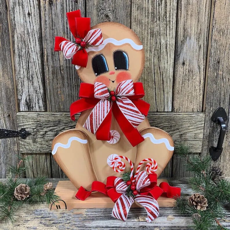 Roslidyaty Wooden Christmas Decoration