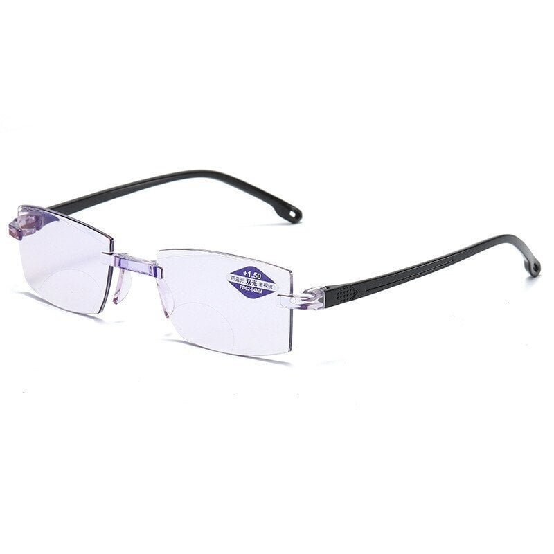 Abilpersity Sapphire high hardness anti blue light intelligent dual focus reading glasses