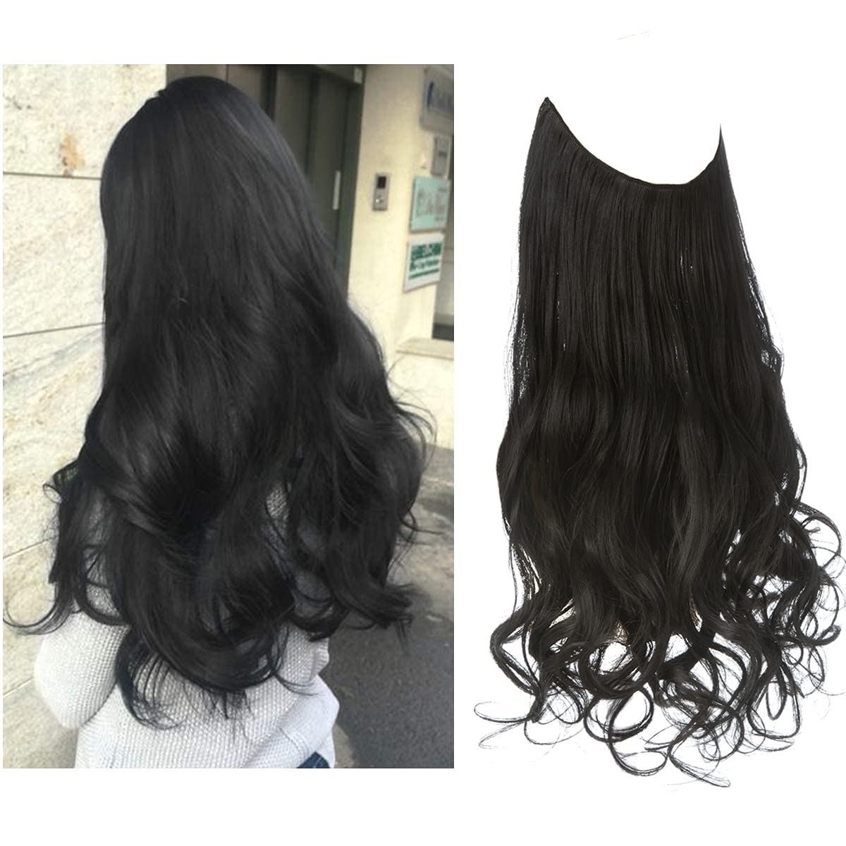 Beauty Bello Secret Hair Invisible Halo Hair Extensions