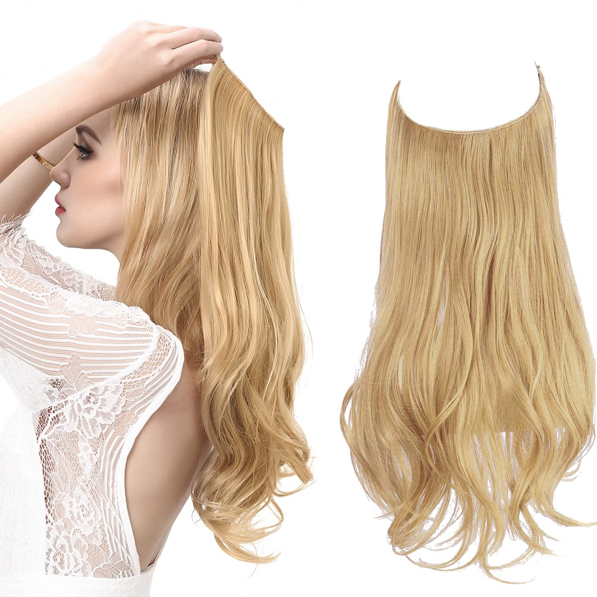 Beauty Bello Secret Hair Invisible Halo Hair Extensions