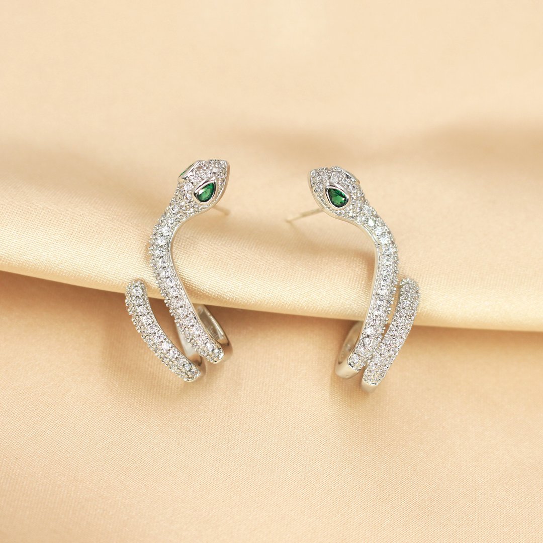 Serpentine Earrings